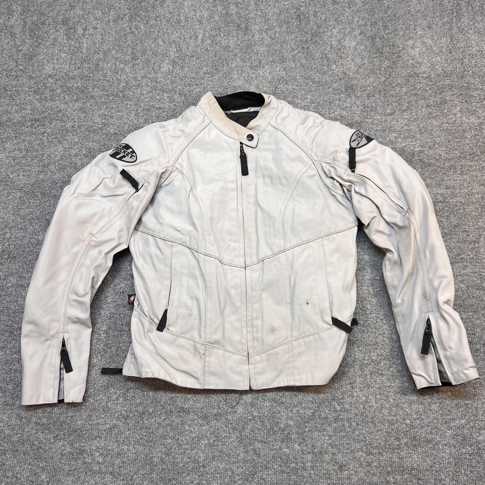 Joe Rocket Motorcycle Jacket Womens Medium Full Zip Lined Pockets Biker